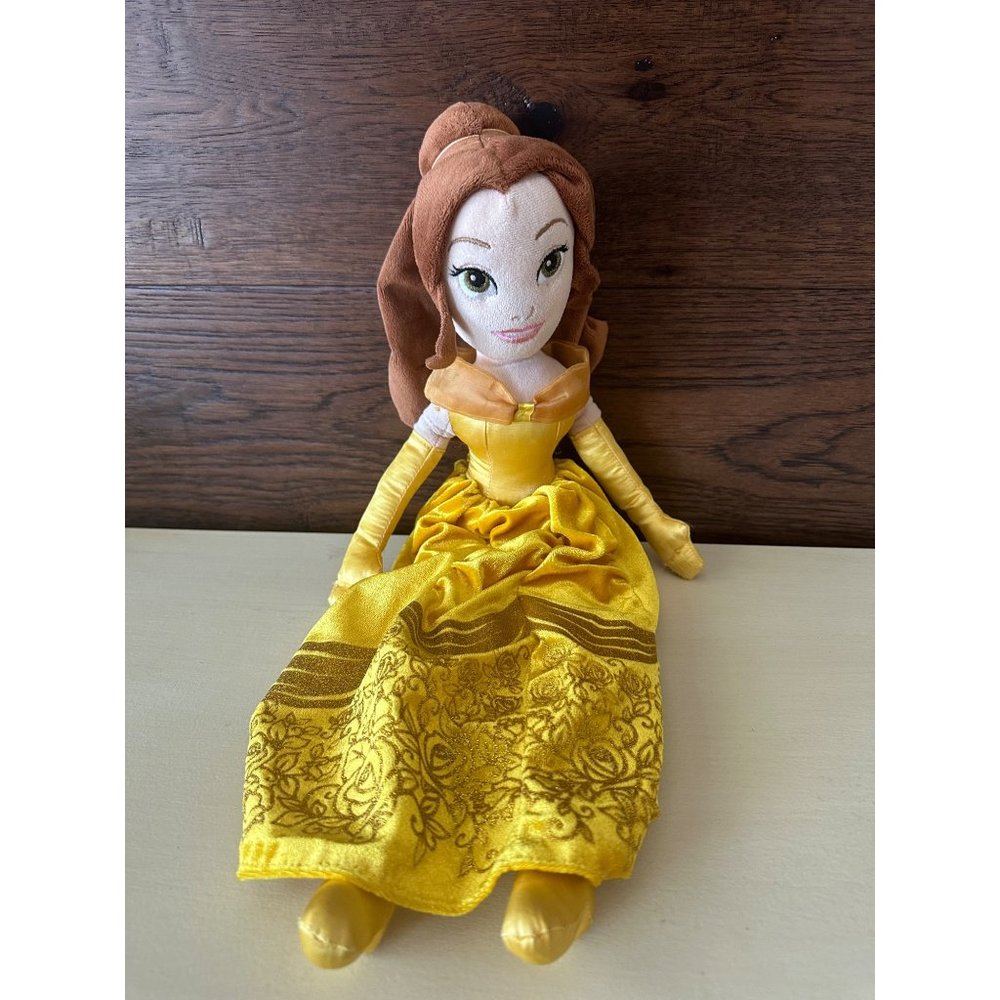 Disney Store Belle soft Rag Doll beauty and The beast 20" Plush
